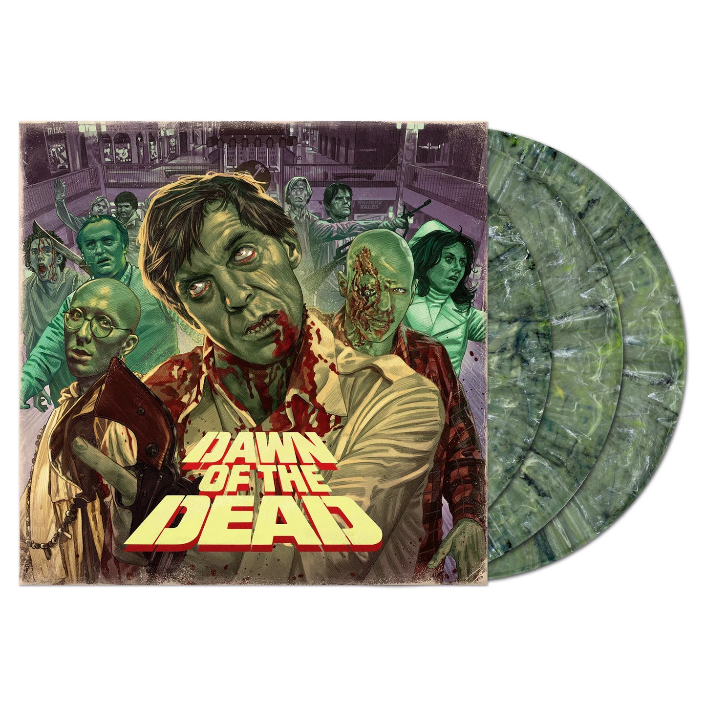 GEORGE A.ROMERO'S DAWN OF THE DEAD-3 LP WAXWORK RECORDS