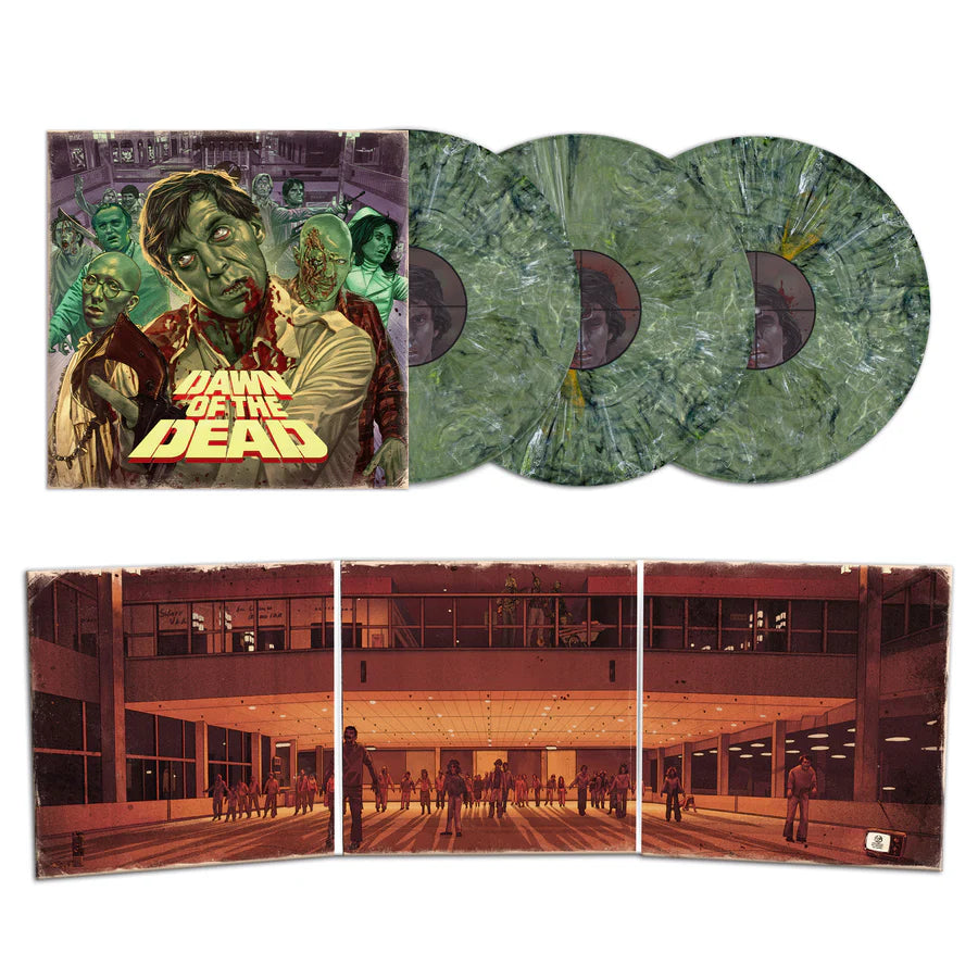 GEORGE A.ROMERO'S DAWN OF THE DEAD-3 LP WAXWORK RECORDS