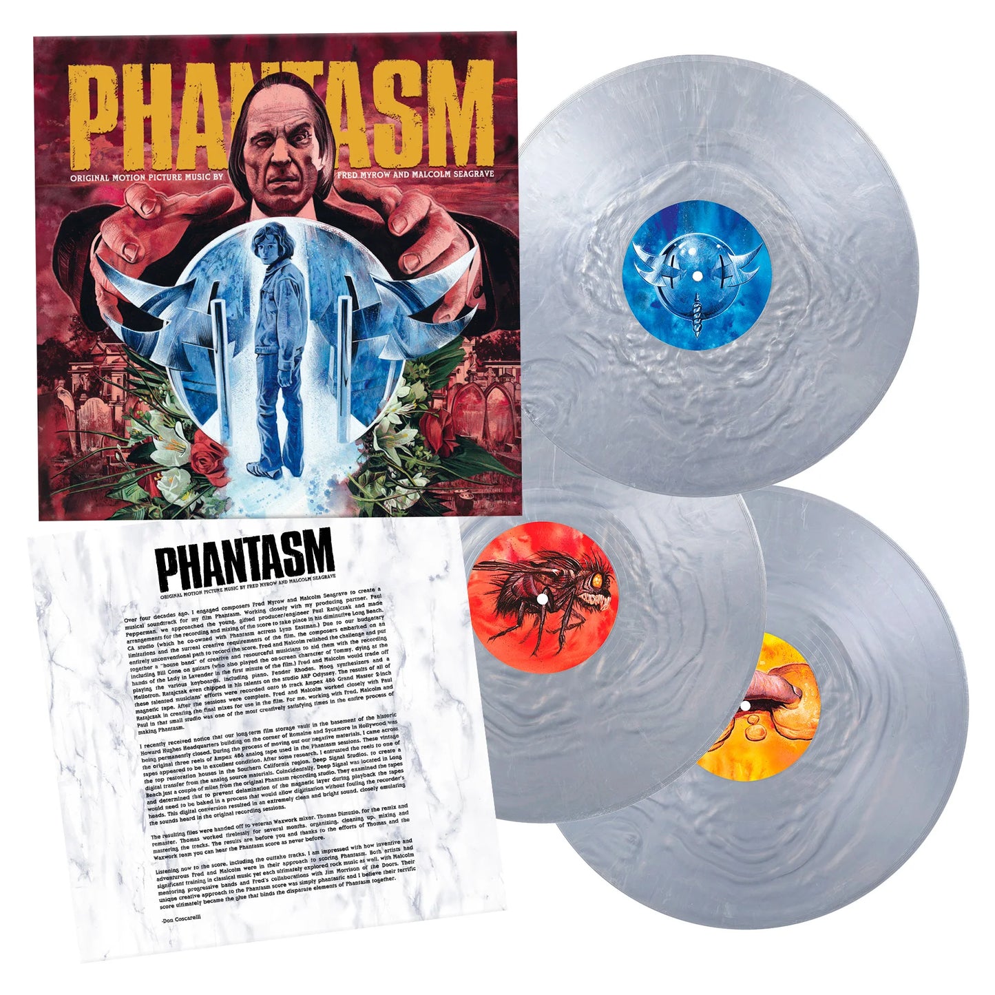 PRECO PHANTASM EDITION COLLECTOR TRIPLE LP WAXWORK