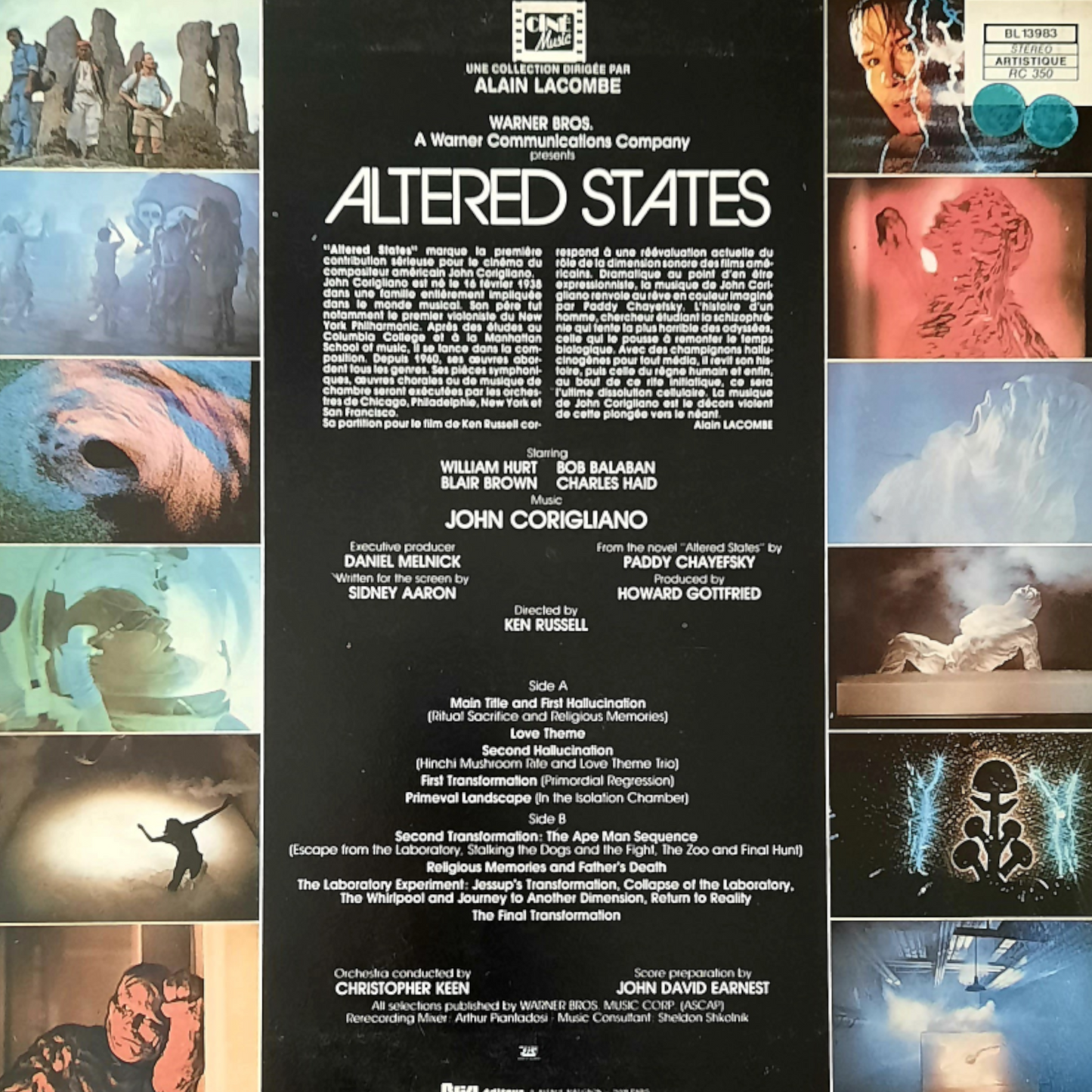 OCCASION VINYL SOUNDTRACK ALTERED STATES