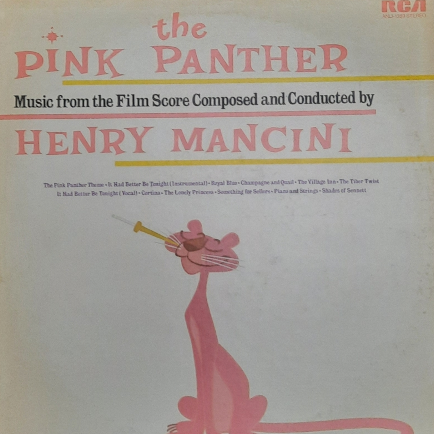 Occasion vinyl The pink panther