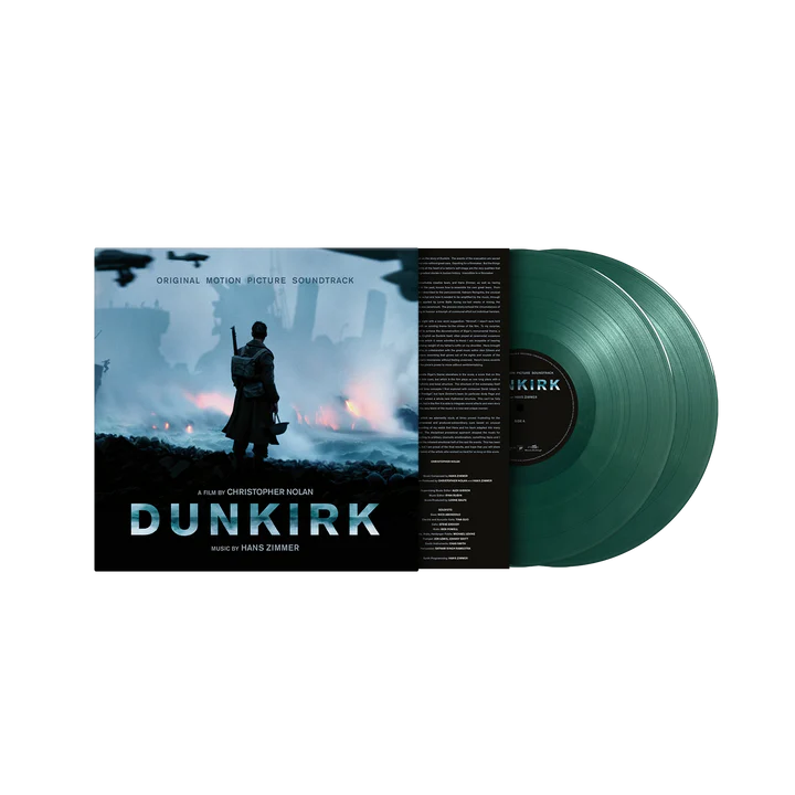 DUNKIRK- VINYL SOUNDTRACK HANS ZIMMER 2LP