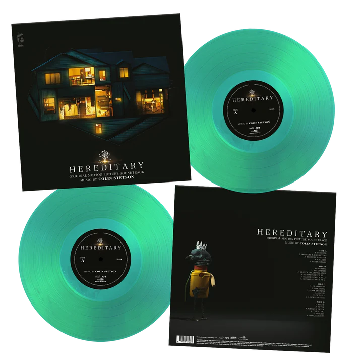HEREDITARY TRANSLUCENT GREEN 2 LP SOUNDTRACK