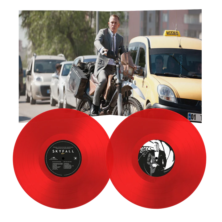 SKYFALL VINYL SOUNDTRACK 2 LP RED