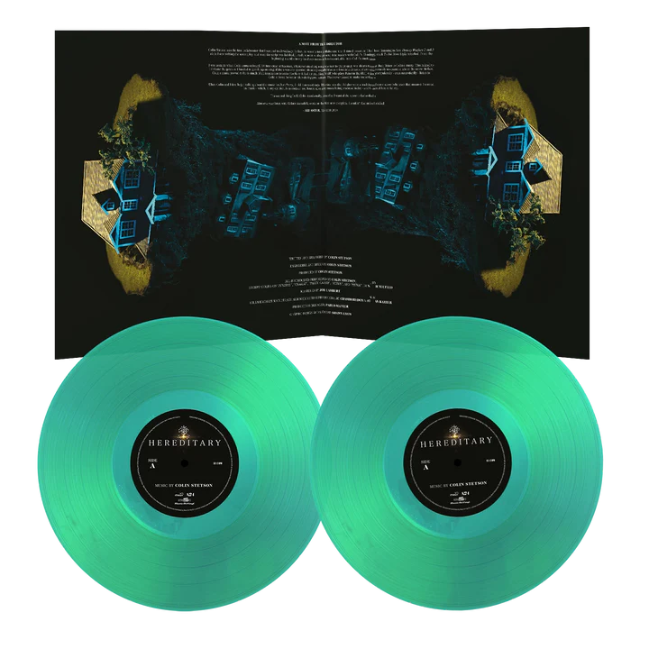 HEREDITARY TRANSLUCENT GREEN 2 LP SOUNDTRACK