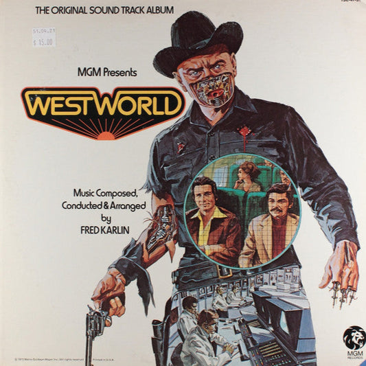 OG- WESTWORLD THE ORIGINAL SOUNDTRACK VINYL