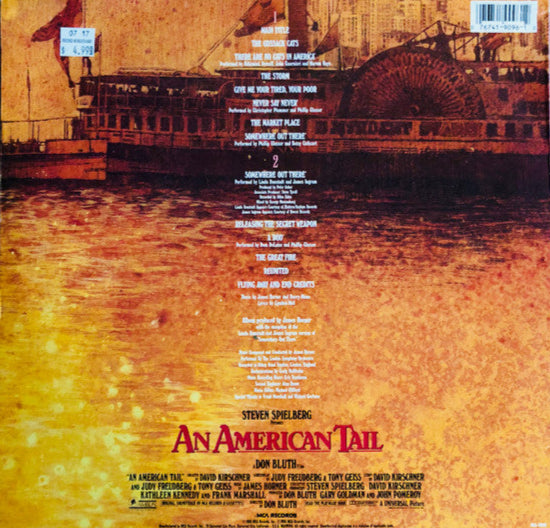 OG-AN AMERICAN TAIL JAMES HORNER VINYL SOUNDTRACK
