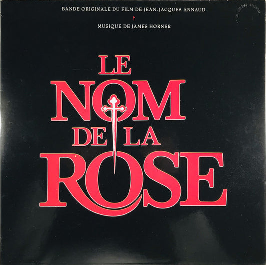 OG-LE NOM DE LA ROSE JAMES HORNER VINYL SOUNDTRACK