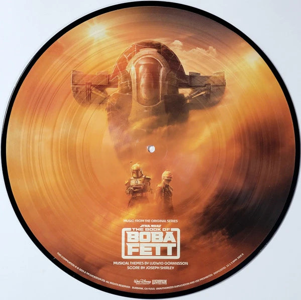 STAR WARS:THE BOOK OF BOBBA FETT (MUSIC FROM THE ORIGINAL SERIES)-PICTURE DISC