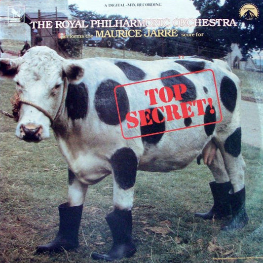OG-TOP SECRET VINYL SOUNDTRACK MAURICE JARRE