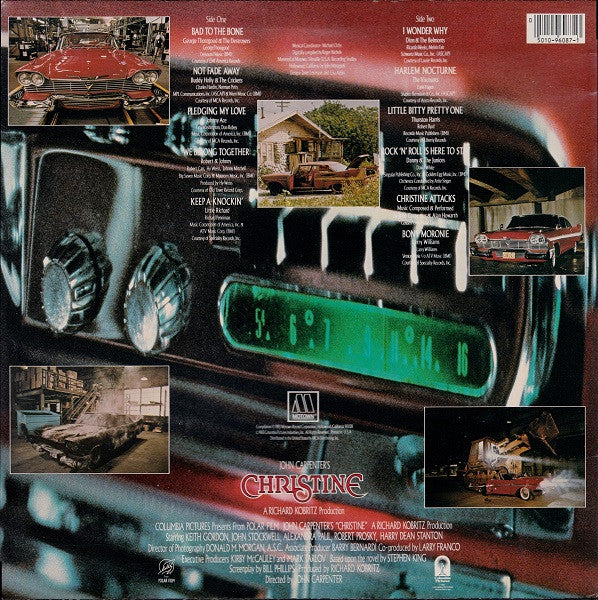 CHRISTINE-ORIGINAL MOTION PICTURE SOUNDTRACK-VINYL