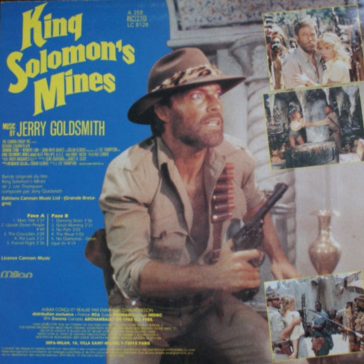 OG-KING SOLOMON'S MINE VINYL SOUNTRACK-JERRY GOLDSMITH