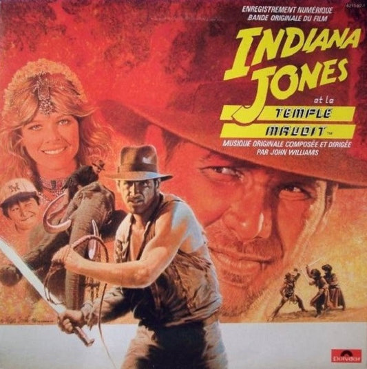 OG-INDIANA JONES ET LE TEMPLE MAUDIT JOHN WILLIAMS VINYL SOUNDTRACK