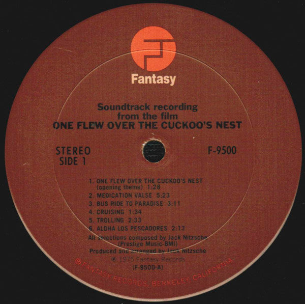 OG-ONE FLEW OVER THE CUCKOO'S NEST VINYL SOUNDTRACK