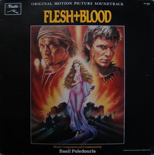 FLESH AND BLOOD BASIL POLEDOURIS ORIGINAL MOTION SOUNDTRACK