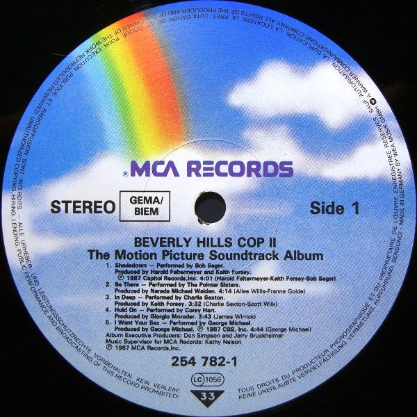 BEVERLY HILLS COP 2-VARIOUS-1 LP