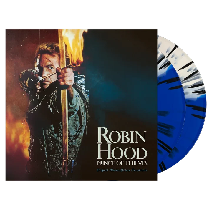 ROBIN HOOD:PRINCE OF THIEVES-ORIGINAL MOTION PICTURE SOUNDTRACK-2LP WHITE&BLUE