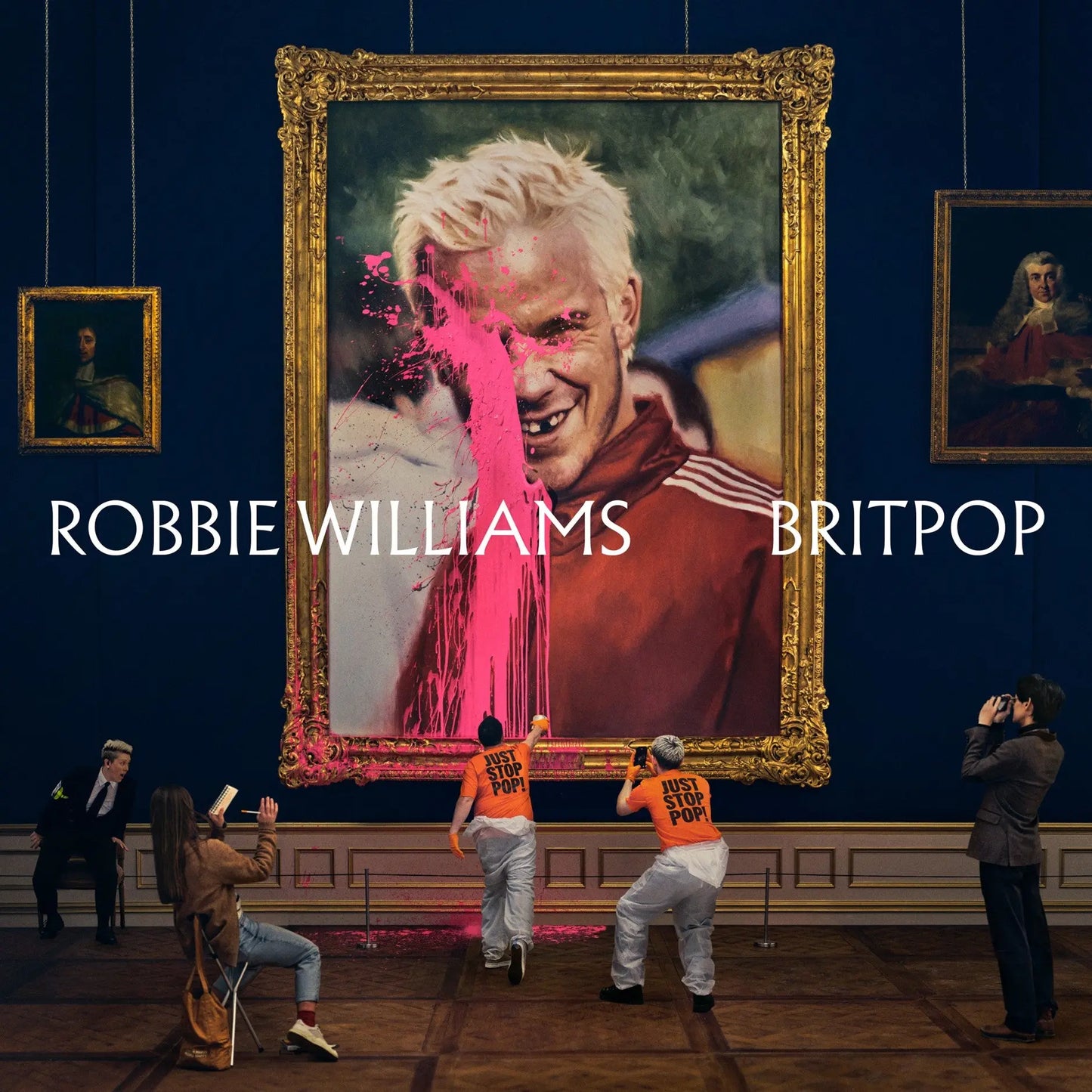 ROBBIE WILLIAMS BRITPOP- VINYL COLLECTOR BLANC