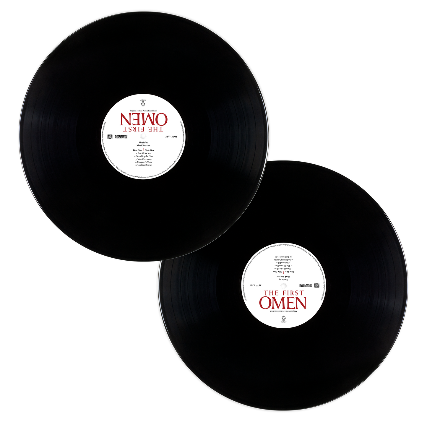 The First Omen - Original Motion Picture Soundtrack-2 vinyles noir