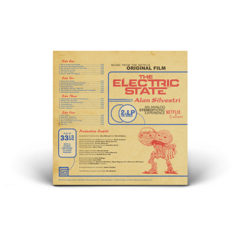 THE ELECTRIC STATE-MUSIC FROM THE NETFLIX ORIGINAL FILM 2 LP