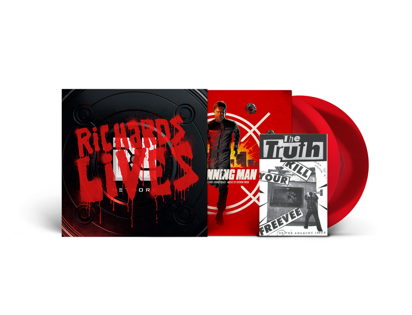 THE RUNNING MAN-ORIGINAL MOTION PICTURE SOUNDTRACK-2LP