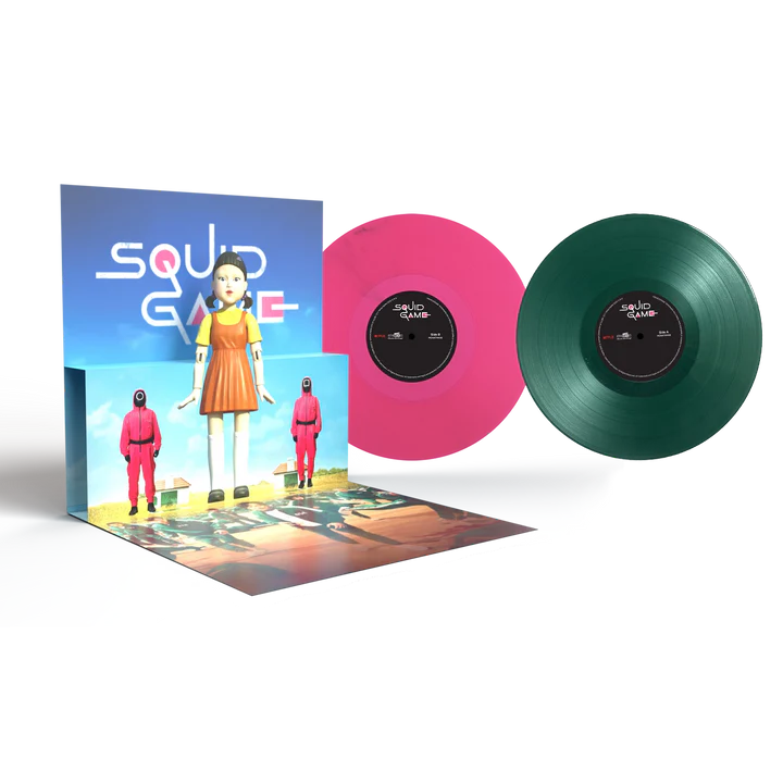 PRECO SQUID GAME -VINYL SOUNDTRACK 2LP GREEN ROSE