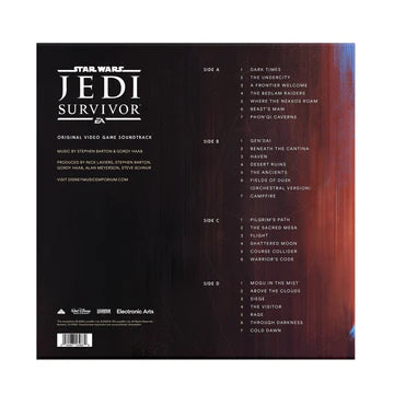 PROMO WAXWORK-STAR WARS VINYL-JEDI SURVIVOR-2 LP