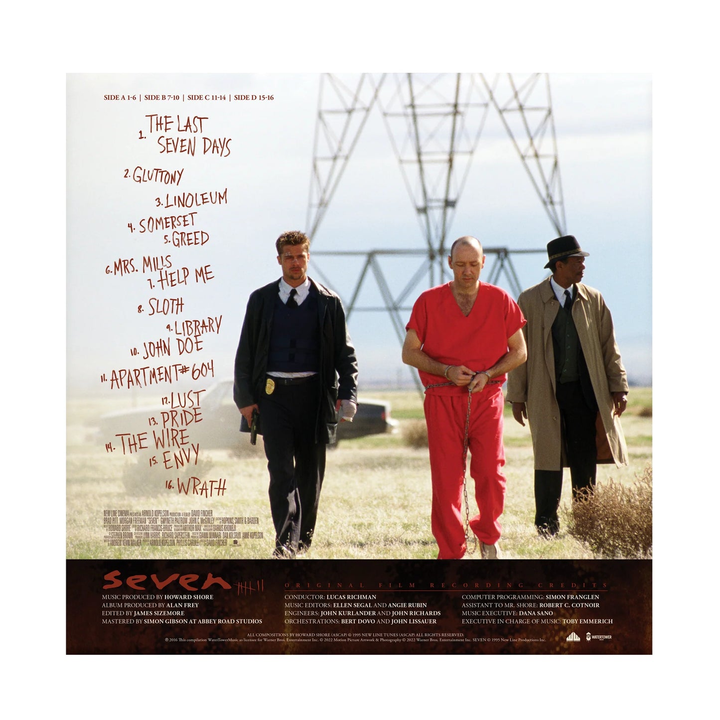SEVEN ORIGINAL MOTION PICTURE SOUNDTRACK-VINYL COLOR