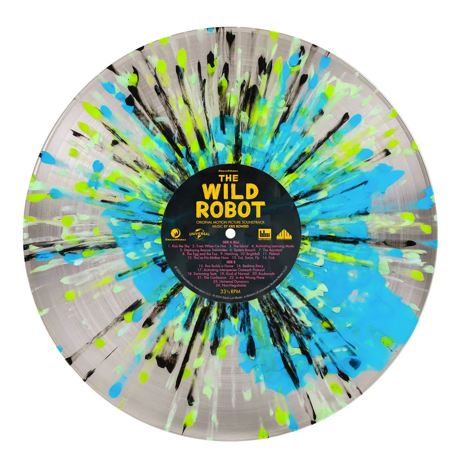 PRECO-THE WILD ROBOT 2 VINYLES COULEUR  WAXWORK