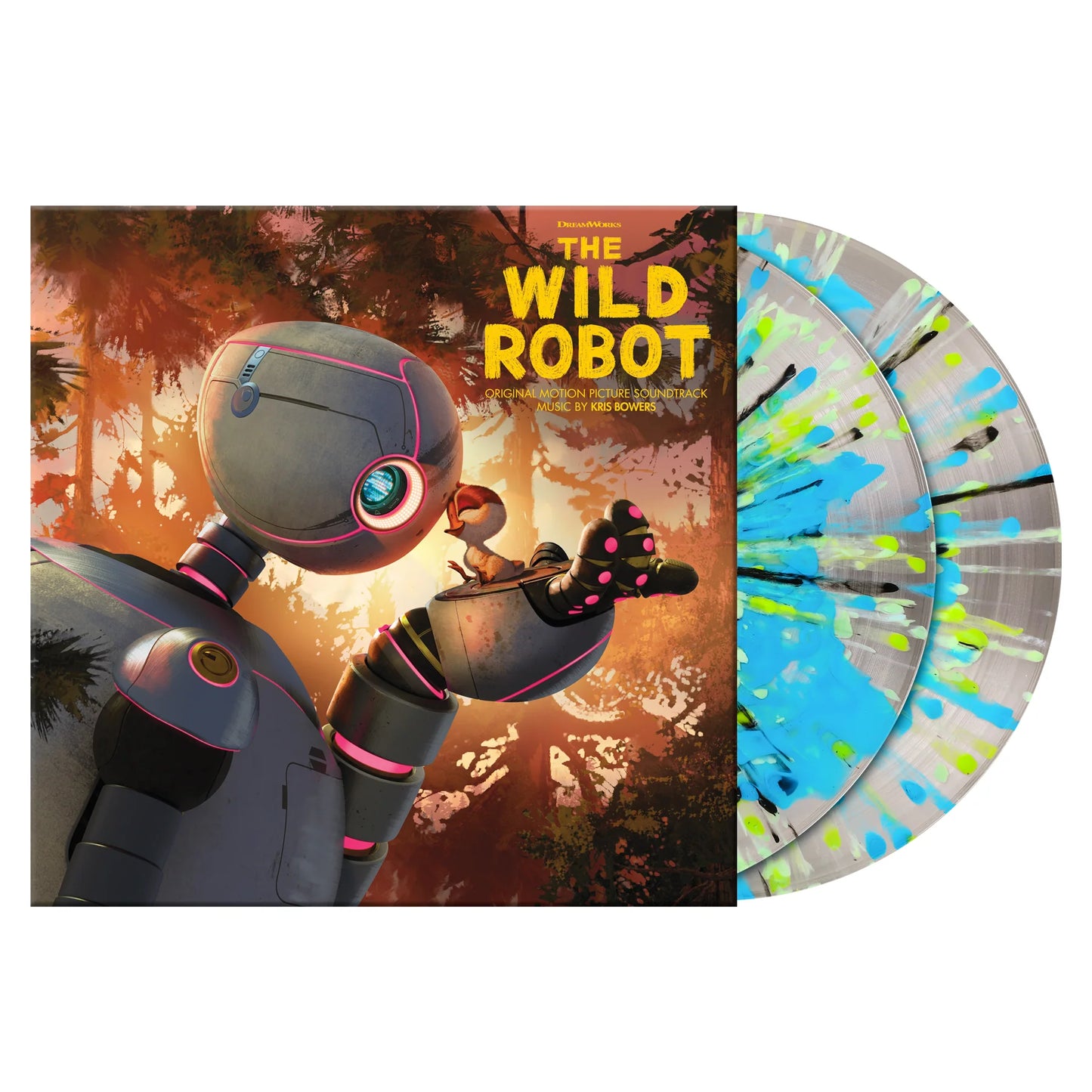 PRECO-THE WILD ROBOT 2 VINYLES COULEUR  WAXWORK