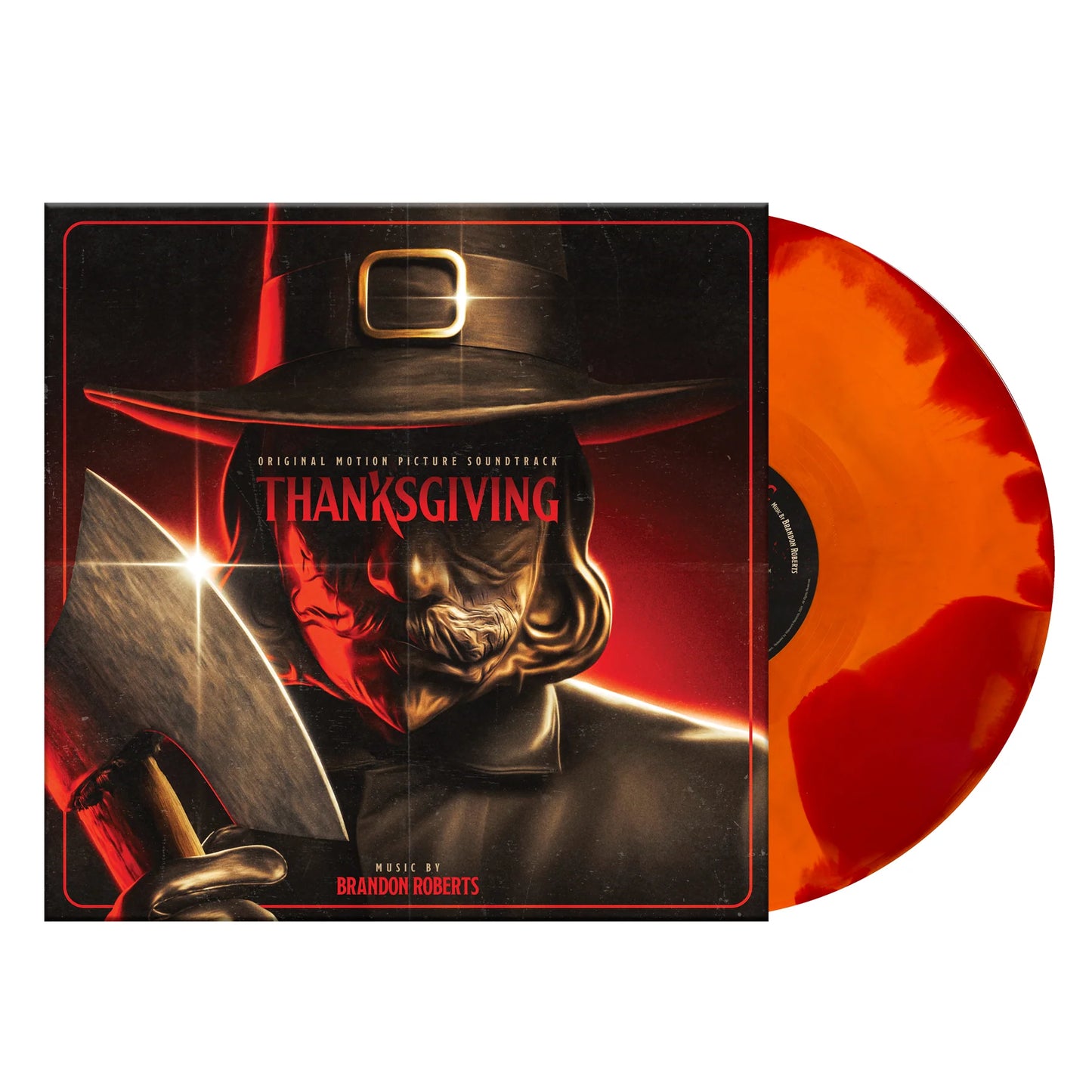 THANKSGIVING WAXWORK VINYL PUMPKIN PIE & BLOOD SWIRL COLOR