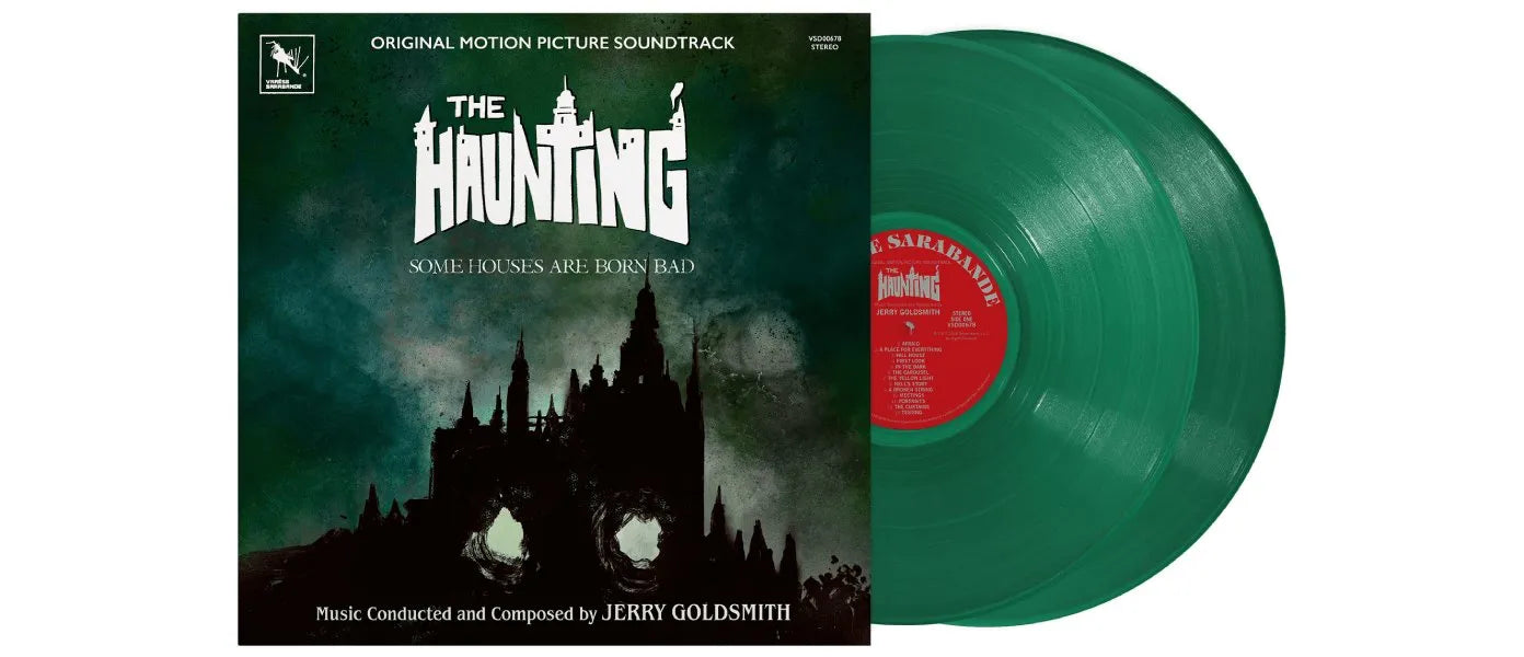 THE HAUNTING-VINYL SOUNDTRACK-2 LP GREEN-VARESE SARABANDE