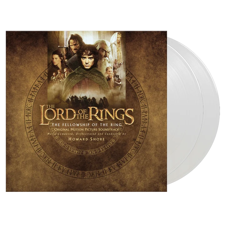 LORD OF THE RINGS FELLOWSHIP OF THE RING- PALANTIR CLEAR VINYL