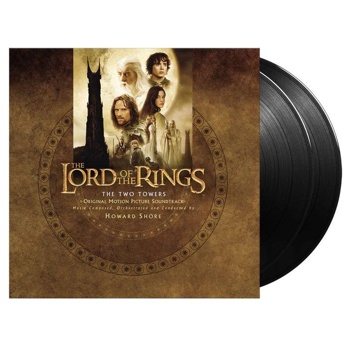 THE LORD OF THE RINGS:THE TWO TOWERS (BLACK VINYL)