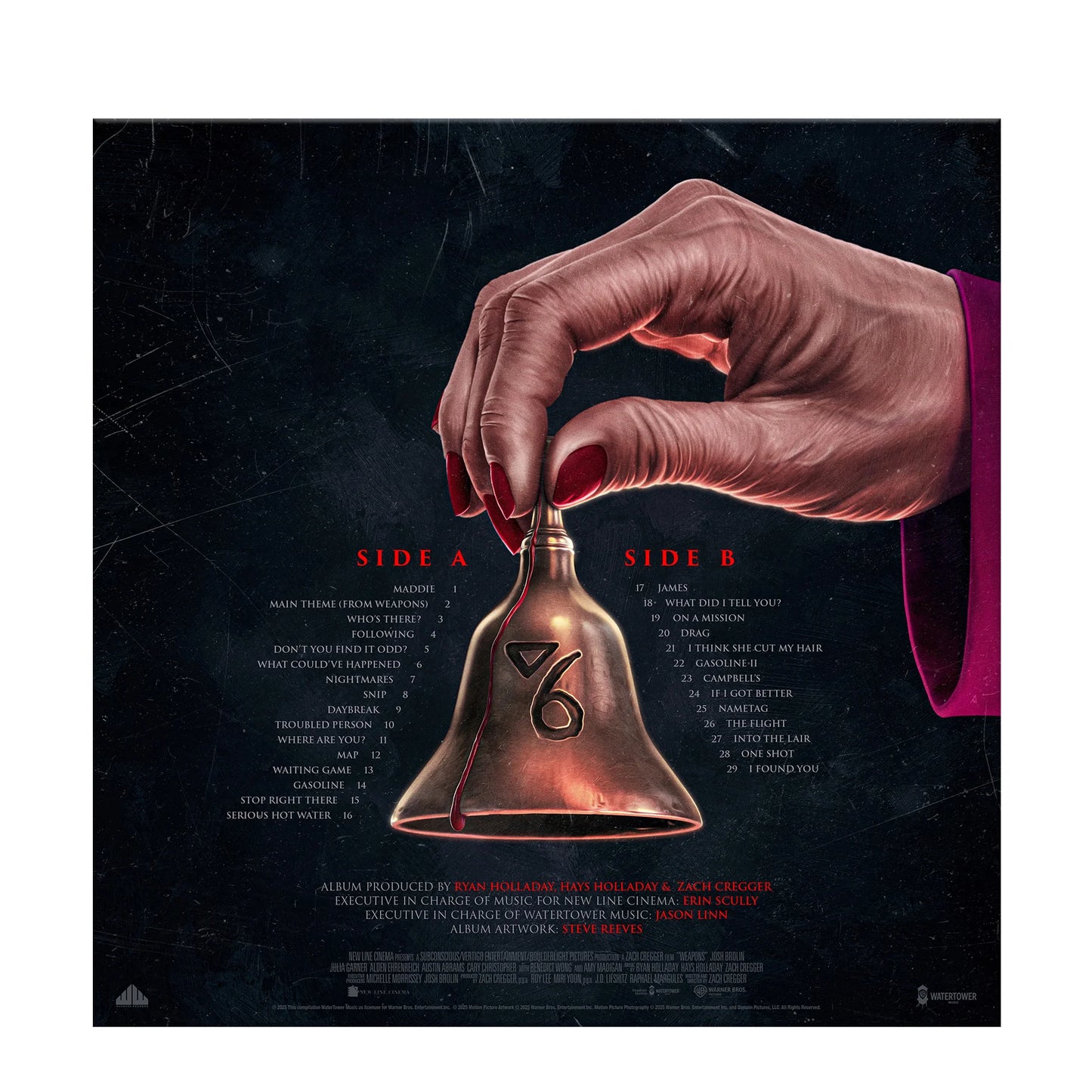 WEAPONS VINYL SOUNDTRACK- EXCLUSIVE COLOR WAXWORK