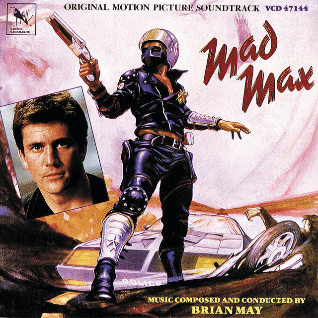 MAD MAX BRIAN MAY ORIGINAL SOUNDTRACK VINYL RED