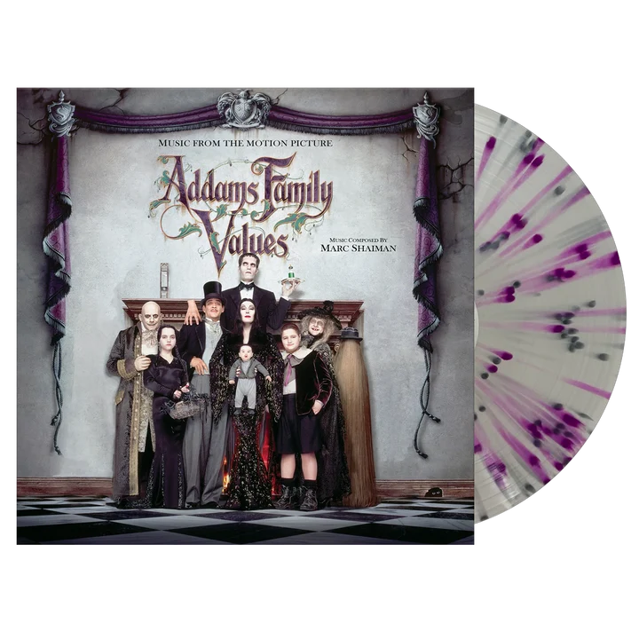 ADDAMS FAMILY VALUES-MARC SHAIMAN-VINYL COLOR