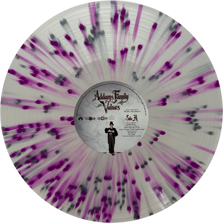 ADDAMS FAMILY VALUES-MARC SHAIMAN-VINYL COLOR