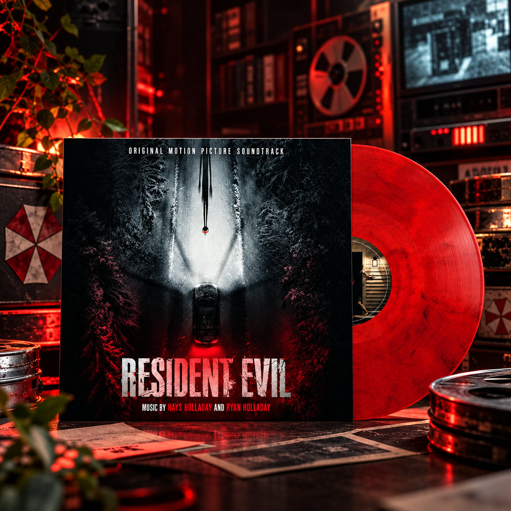 RESIDENT EVIL-HAYS HOLLADAY,RYAN HOLLADAY-MOTION PICTURE SOUNDTRACK-VINYL RED AND SMOKE