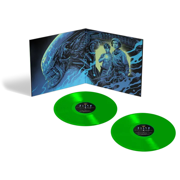 ALIEN EARTH JEFF RUSSO-VINYL SOUNDTRACK COLLECTOR GREEN ACID BLOOD