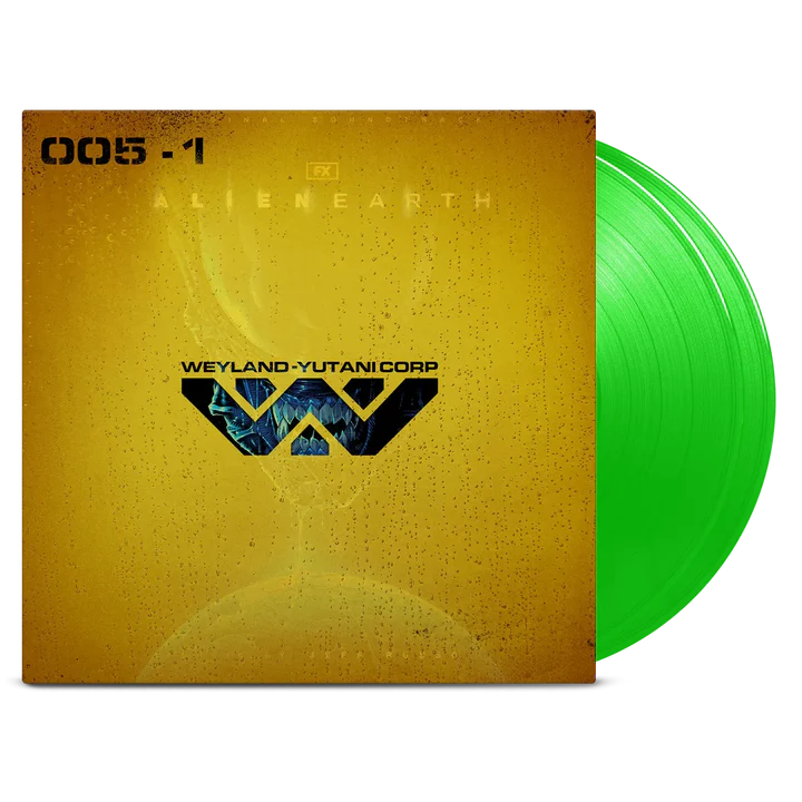 ALIEN EARTH JEFF RUSSO-VINYL SOUNDTRACK COLLECTOR GREEN ACID BLOOD