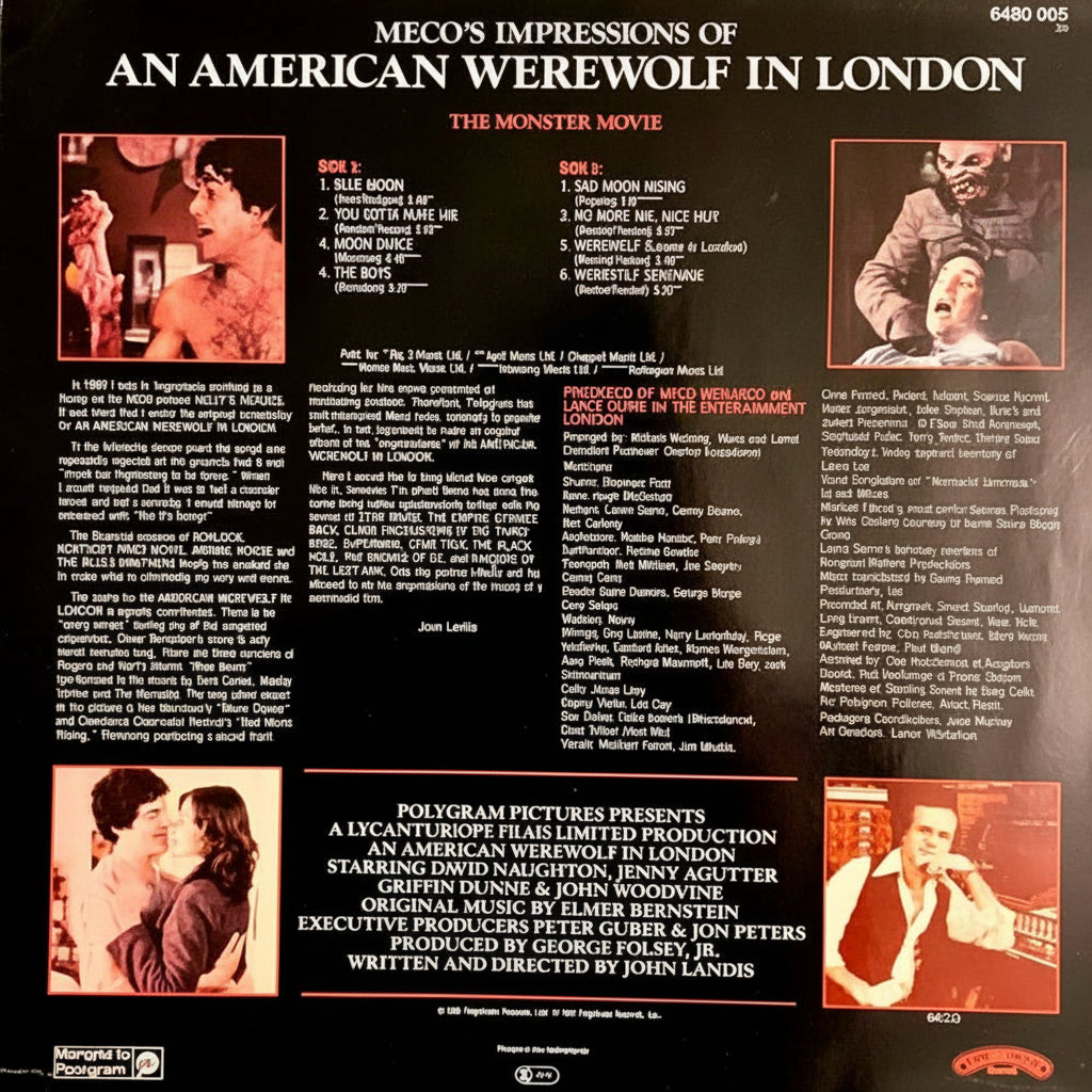 AN AMERICAN WEREWOLF IN LONDON-ORIGINAL MOTION PICTURE SOUNDTRACK