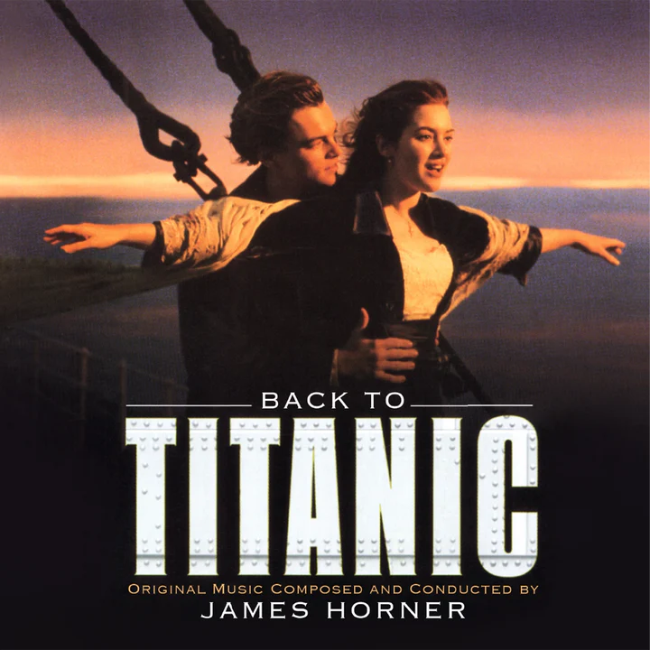 BACK TO TITANIC-JAMES HORNER-VINYL VIOLET