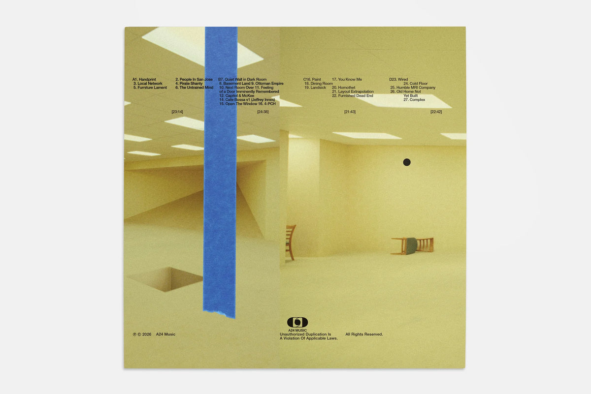BACKROOMS-KANE PARSONS,EDO VAN BREEMEN-ORIGINAL MOTION PICTURE SOUNDTRACK VINYL