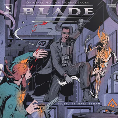 BLADE ORIGINAL MOTION PICTURE SOUNDTRACK 2 LP RUBY RED