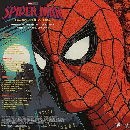SPIDER MAN BRAND NEW DAY-MICHAEL GIACCHINO-2LP
