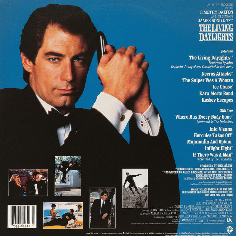 THE LIVING DAYLIGHTS-ORIGINAL MOTION PICTURE SOUNTRACK-JOHN BARRY