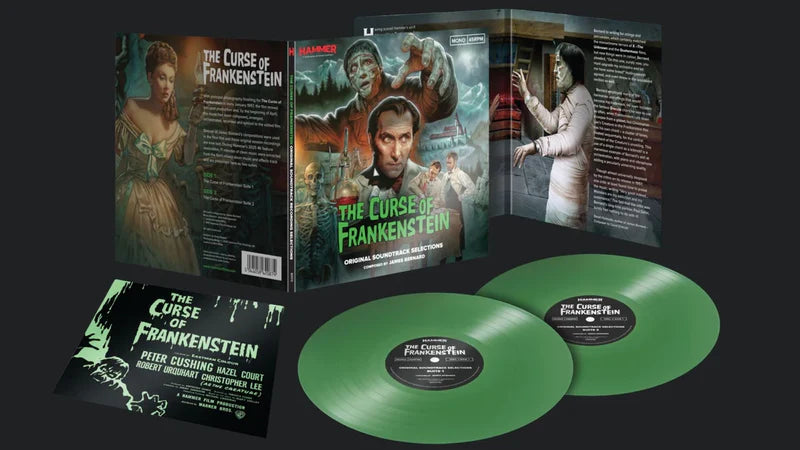 CURSE OF FRANKENSTEIN:HAMMER HORROR 7"VINYL-GREEN COLOR EDITION