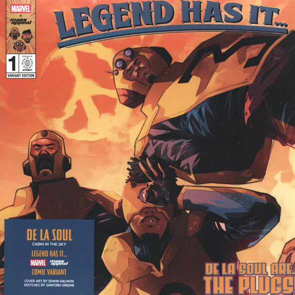DE LA SOUL-CABIN IN THE SKY (MARVEL VARIANT EDITION)-2LP