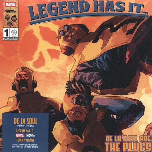 DE LA SOUL-CABIN IN THE SKY (MARVEL VARIANT EDITION)-2LP